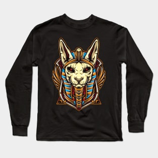 Cat Anubis Long Sleeve T-Shirt